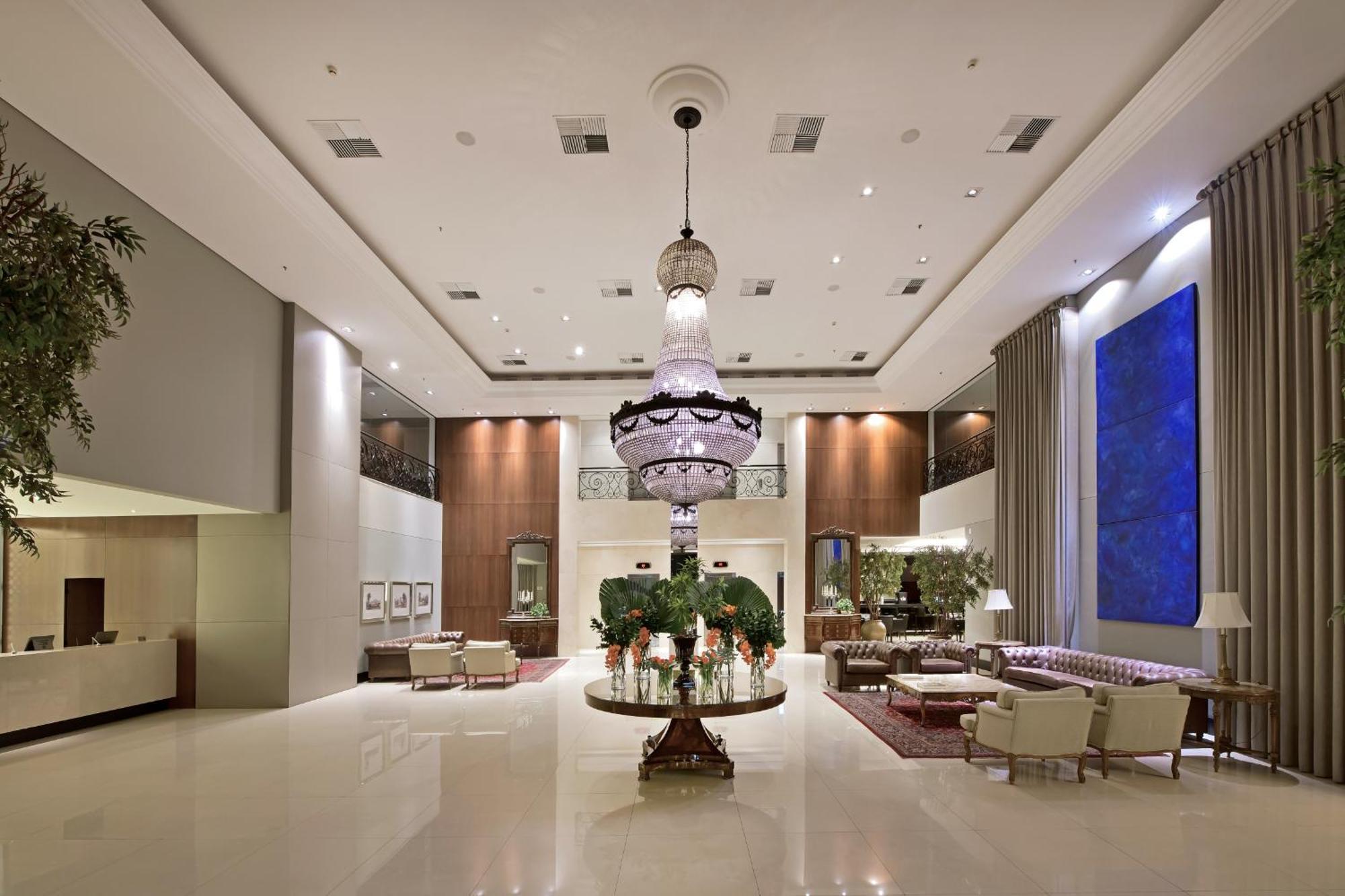 Hotel Mont Blanc Premium Ribeirão Preto Esterno foto Lobby