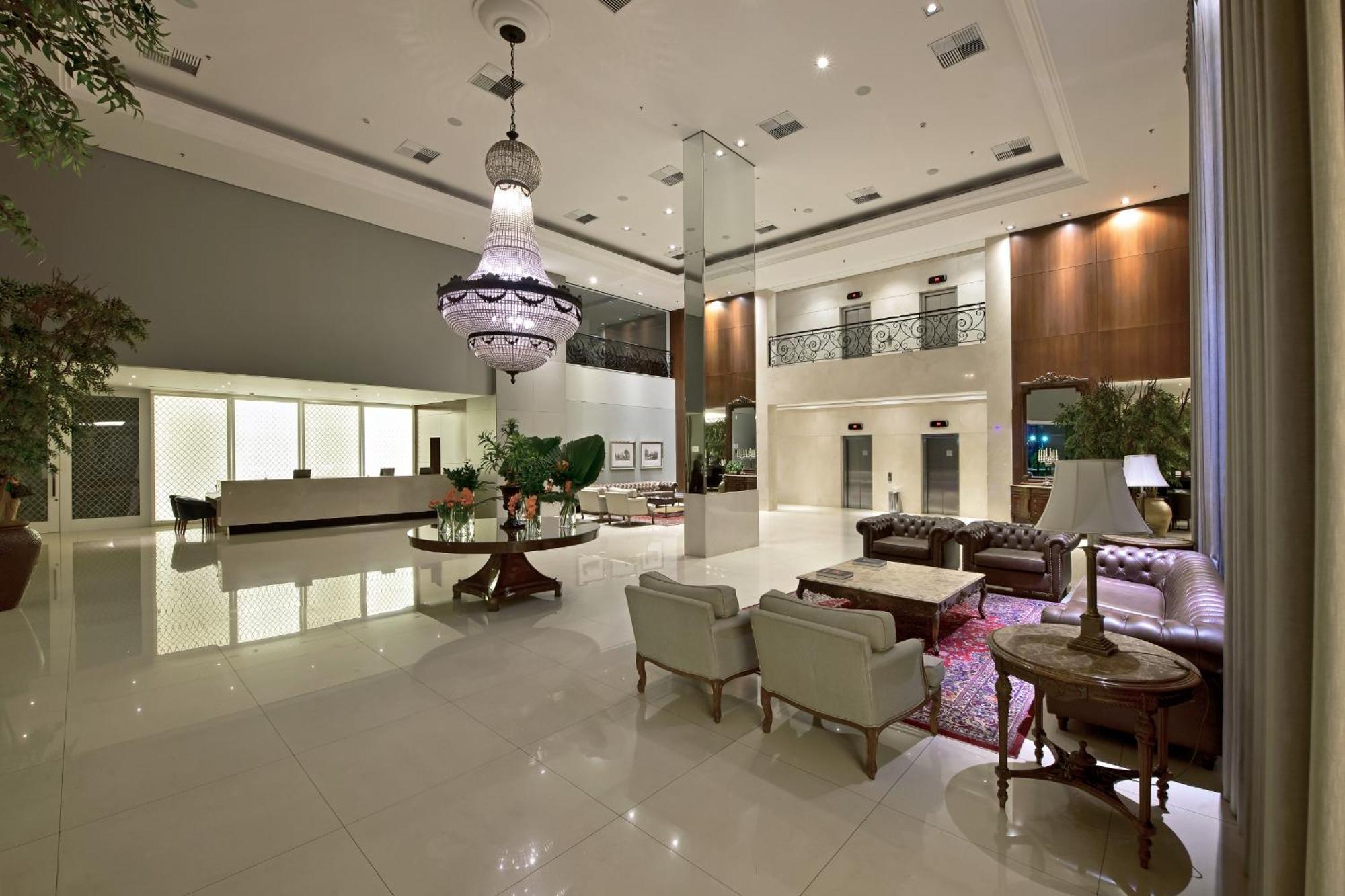 Hotel Mont Blanc Premium Ribeirão Preto Esterno foto Lobby